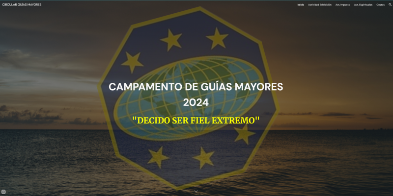 Campamento de Guias Mayores